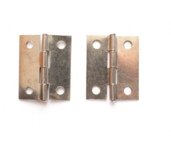 Петля декоративна срібло 20х25 мм 2 шт. 