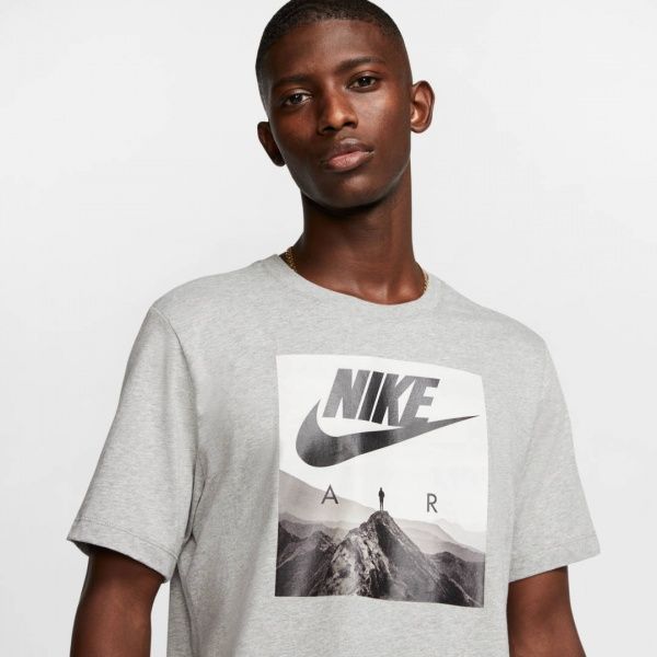 Футболка Nike M NSW TEE NIKE AIR PHOTO CK4280-063 XL сірий