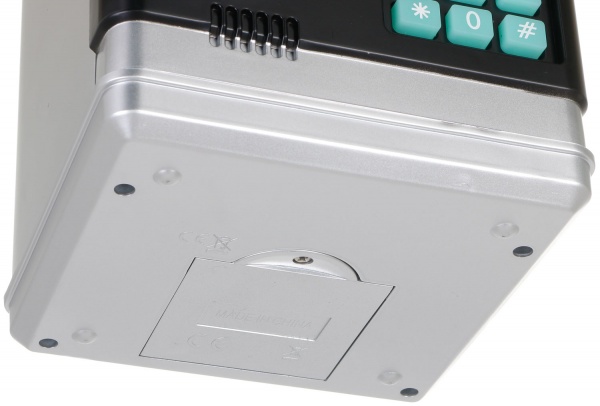 Сейф-скарбничка електронний дитячий срібний OTE0648258/silver