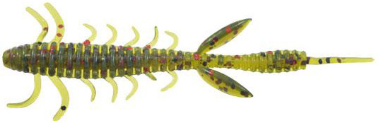 Силікон Fishing ROI Shaggi Grub D050 75 мм 12 шт. (123-21-75-D050)