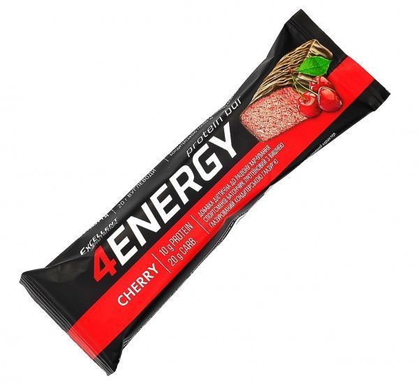 Батончик Excellent Nutrition 4ENERGY зі смаком вишні 40 г