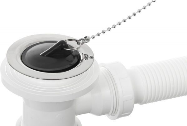 Сифон для ванны Koller Pool хромированный, A501 (KP)