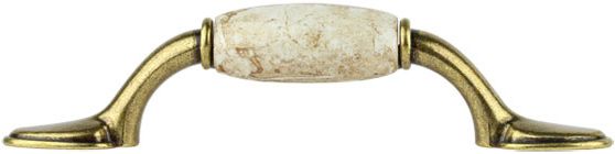 Меблева ручка 11789 76 мм антична бронза/ласо Ferro Fiori CR 9040.076.C