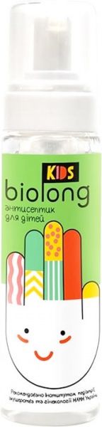 Антисептик дитячий БіоЛонг пінний 200 мл
