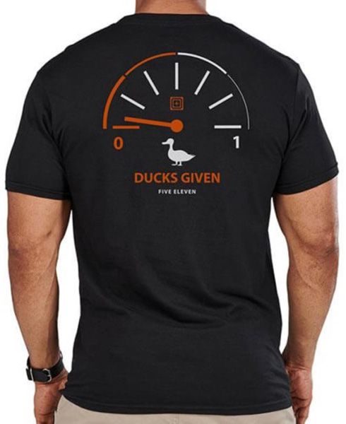 Футболка чоловіча 5.11 Tactical No Ducks Given 019 41280ABY-019 р. L чорний