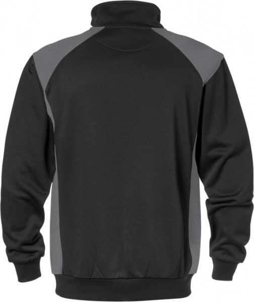 Толстовка FRISTADS 7048 SHV р. M рост 3-4 122408-996-406 черно-серый