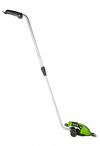 Ножницы аккумуляторные GreenWorks G7,2GS с удлинителем, АКБ и ЗУ (1600807)