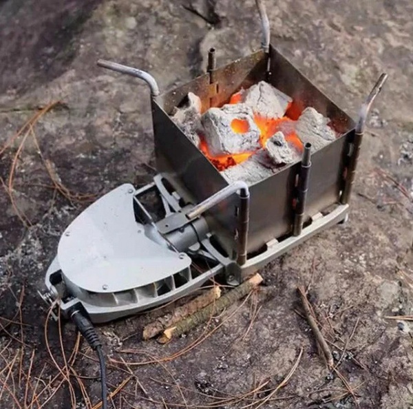 Горелка BRS Твердотопливная печь с турбиной и питанием, 116