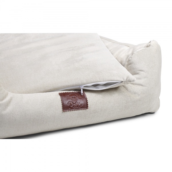 Лежак Pets Хепинес слоновая кость 40x50 см