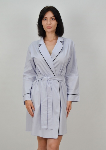 Халат жіночий Roksana Ketrin №1108/69003 р. 46 блакитний