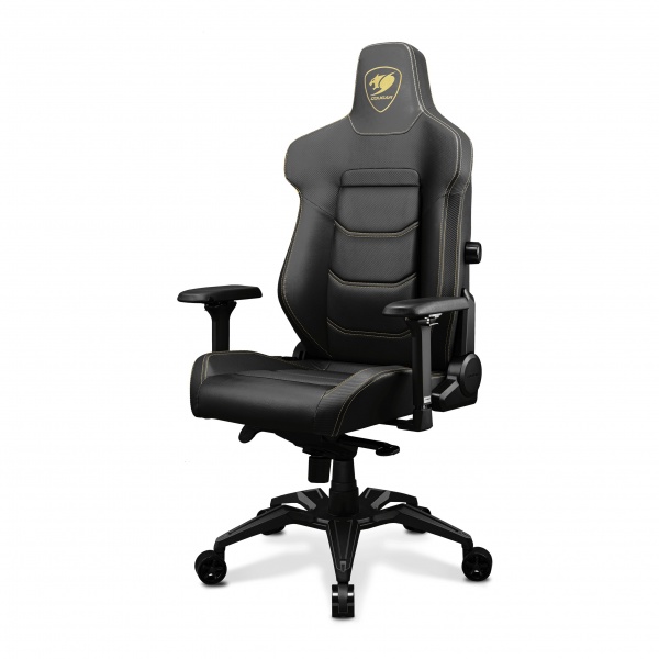 Кресло игровое Cougar Armor EVO Royal черный/золотой 