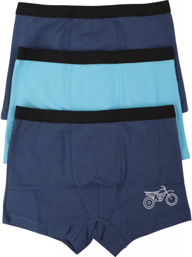 Набор трусов для мальчиков HW 3 пары боксеры р.134-140 голубой с синим N4-O4