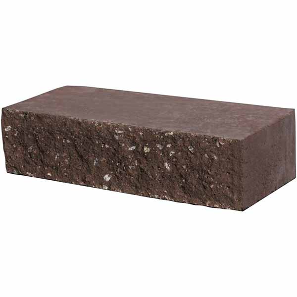 Фасадный камень Рустик 100x250x65 мм пустотелый венге