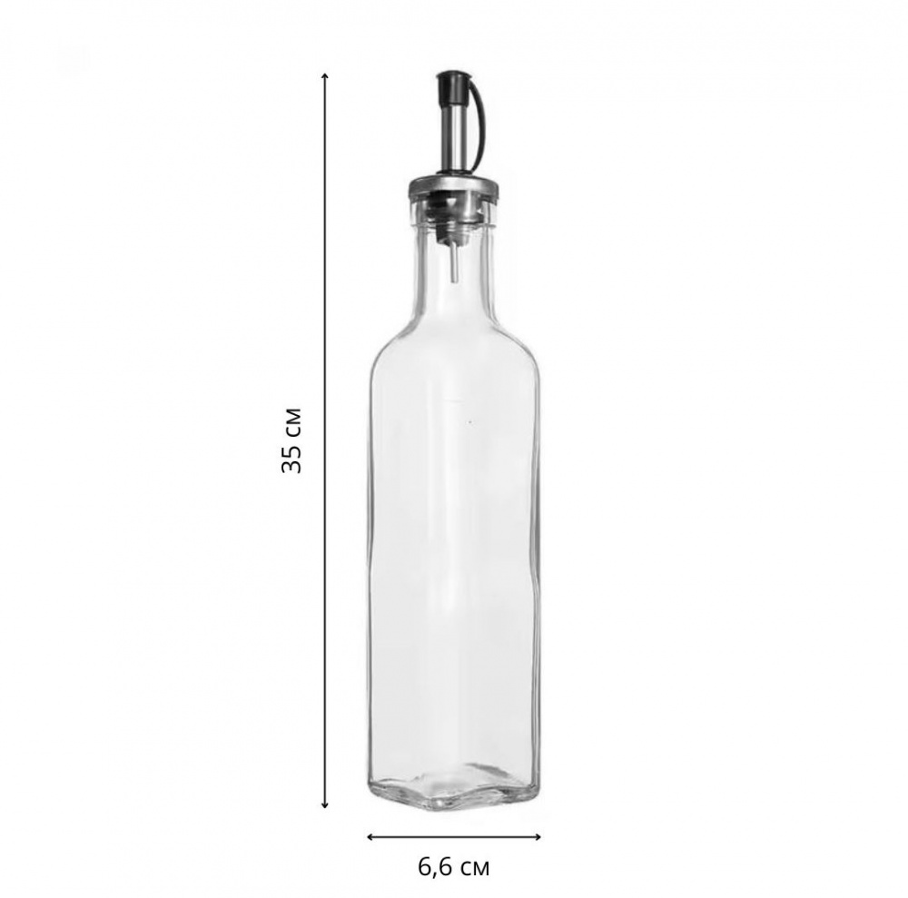 Пляшка для олії з дозатором UP! (Underprice) 750 мл 35х6,6 см