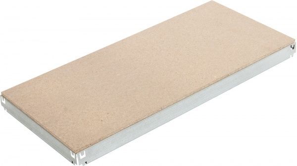 Полиця для стелажа Меткас ДСП для стелажа 1112 10x910x410 мм дерево світле 