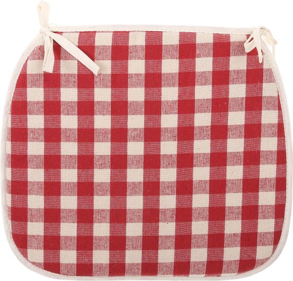 Подушка на стул Red check 33х38х2 см UP! (Underprice)