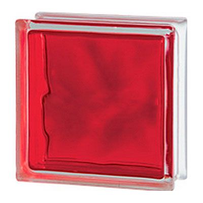 Стеклоблок Vitrablok красный 1919/8 С Rouge