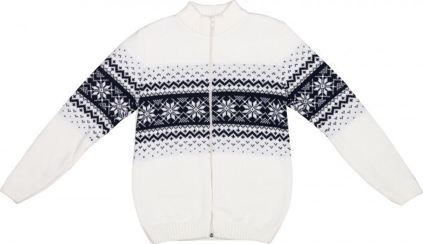 Жакет Mari-Knit р.146-76 белый с синим 827 