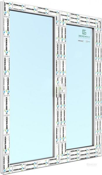 Окно поворотно-откидное VIKNALAND В 58 1140x1420 мм правое 