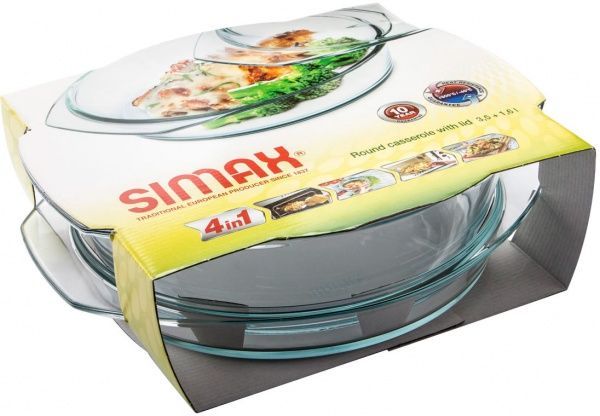 Кастрюля с крышкой 3,5 л 6226/6236 Simax