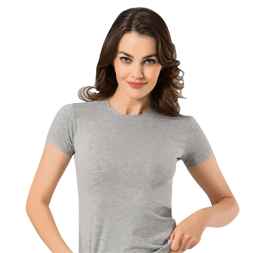 Футболка женская Namaldi р. XL серый 310-290 