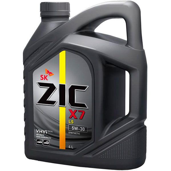 Моторное масло ZIC X7 LS 5W-30 4 л (162619)