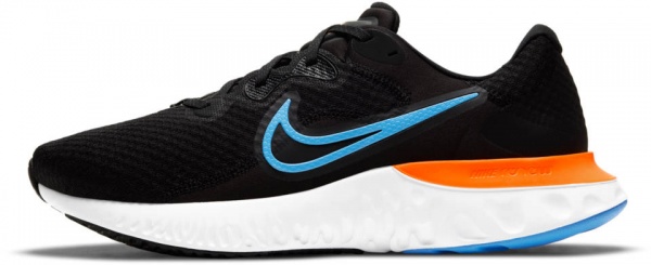 Кроссовки Nike RENEWRUN2 CU3504-007 р.44 черно-голубой