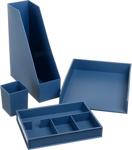 Набор органайзеров 4 предмета темно-синий Mikasa