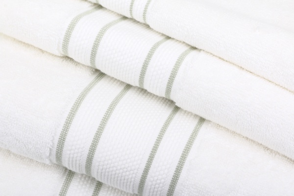 Полотенце Villa 30x50 см белый с зеленым Sous Dias 