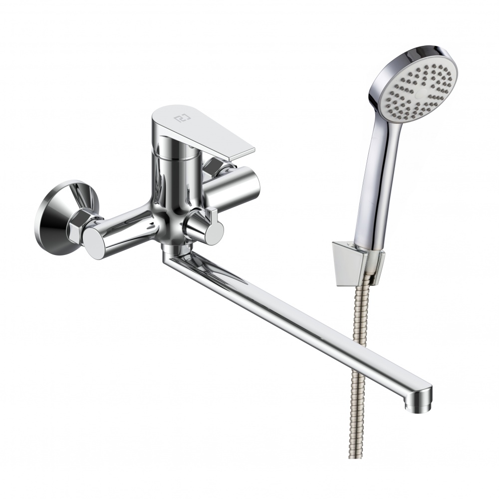 Смеситель для ванны RJ CRETA L-вилив, хром