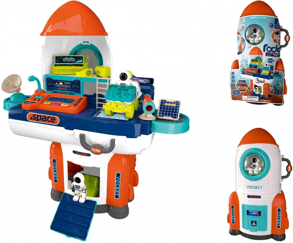 Игровой набор MERX Limited Космическая ракета MX0454223