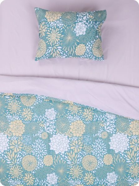 Комплект постельного белья Цветы 1,5 