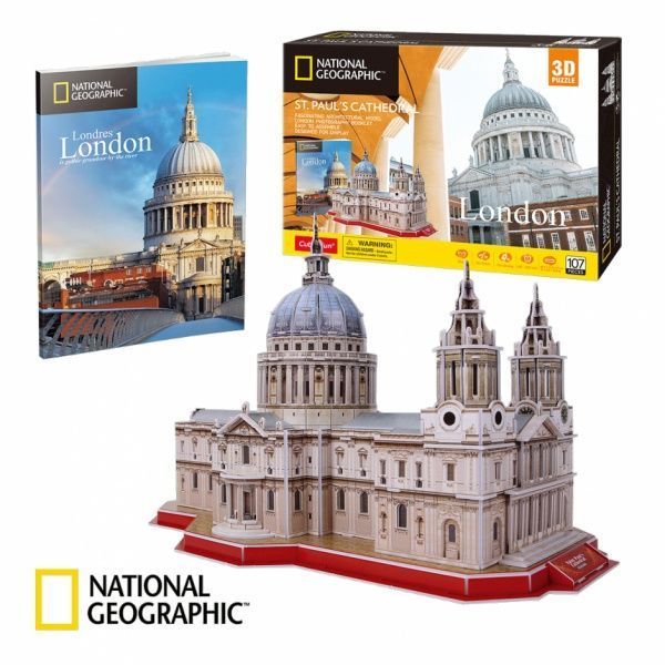 3D-пазл CubicFun National Geographic Собор Святого Павла DS0991h