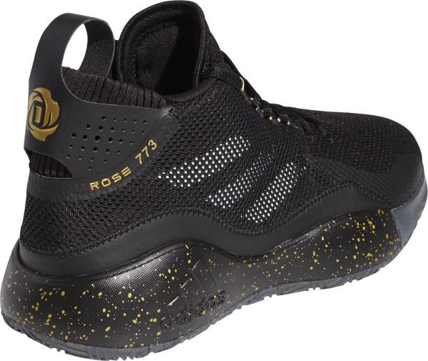Кроссовки Adidas D Rose 773 2020 FW9838 р.UK 11,5 черный