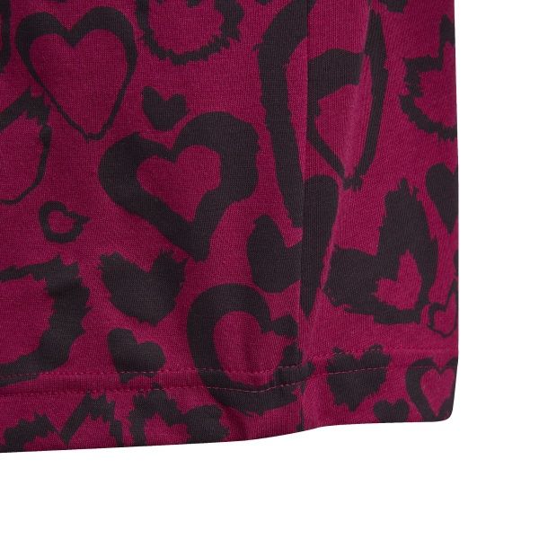 Футболка Adidas G MH GRA TEE GE0939 128 червоний