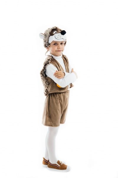 Костюм карнавальний КАРНАВАЛІЯ Їжак з вишивкою 4-7 років р.116-122 