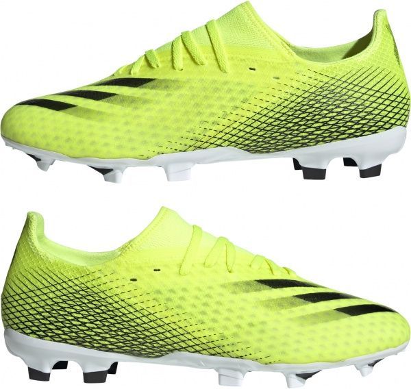 Бутси Adidas X GHOSTED.3 FG FW6948 р. UK 8 жовтий
