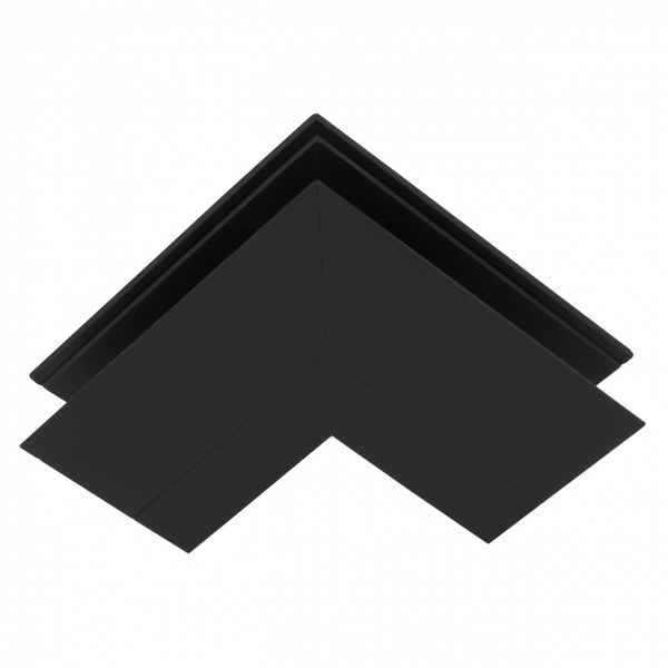 Соединитель угловой Hopfen внутренний 005 для шинопровода магнитного черный 365741 