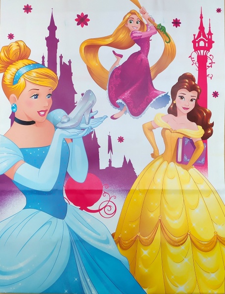 Пакет подарочный детский 46x16x49 см в ассортименте Disney