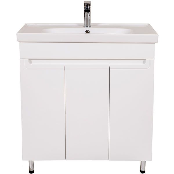 Тумба напольная Aqua Rodos Омега 80 с умывальником Frame