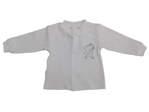 Кофточка детская унисекс Bambinelli Кф302-1 р.62 молочный