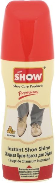 Крем для обуви SHOW 75 мл бесцветный