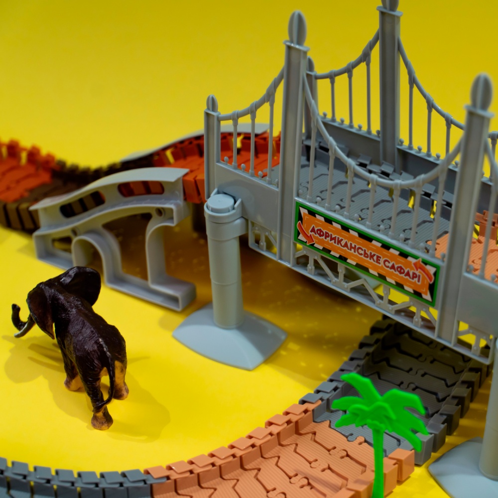 Ігровий набір OTAMANKO Автотрек «Дивовижні пригоди: Африканське сафарі» 532.02.64