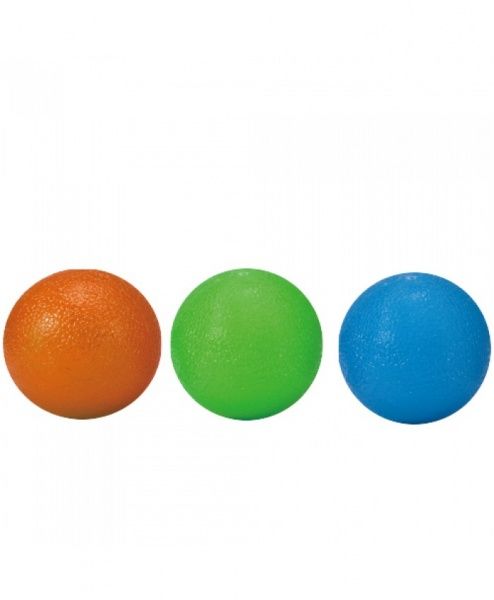 М'яч еспандер кистьовий LiveUp м'ячиків-тренажерів GRIP BALL 4,5x6,5 LS3311 