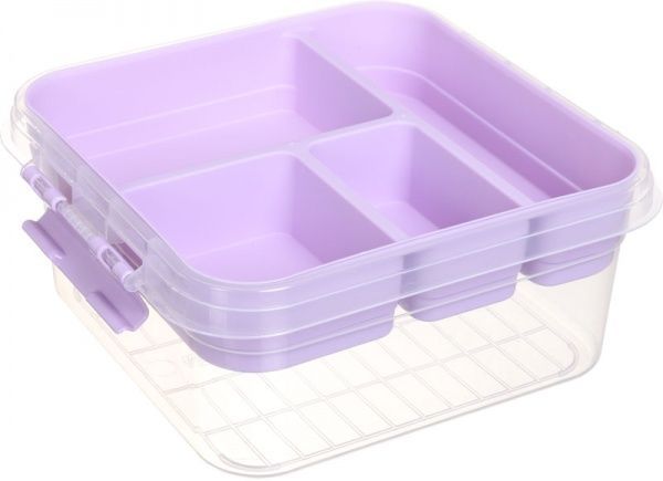 Органайзер Beauty для біжутерії фіолетовий 25х26х11 см Gondol Plastic