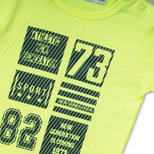 Футболка для хлопчиків Dirkje р.104 жовтий D36525-35 