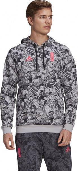 Джемпер Adidas CAPTSUBA HOODIE GK3445 р. M чорний