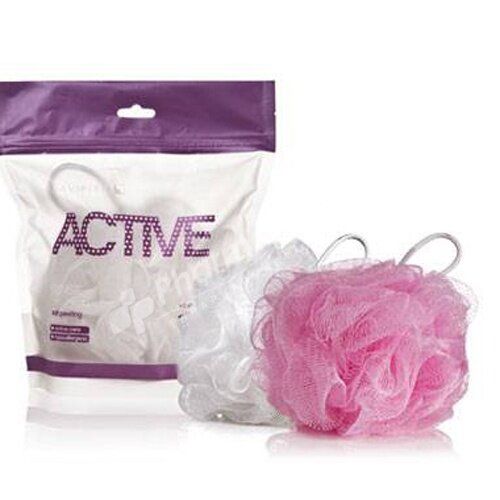 Мочалка масажна Suavipiel Activ Sens біла 000002023 