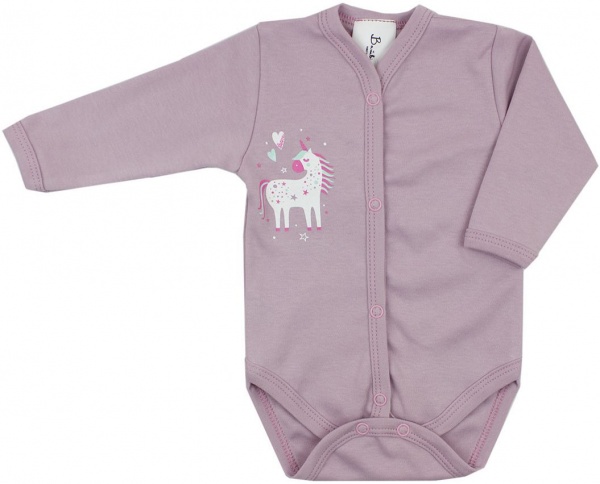 Боді для дівчинки Bambinelli Єдиноріг р.56 бузковий 