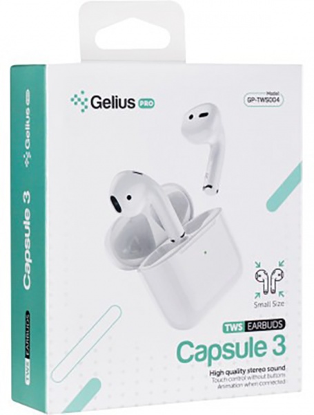 Наушники Gelius Pro Capsule white 